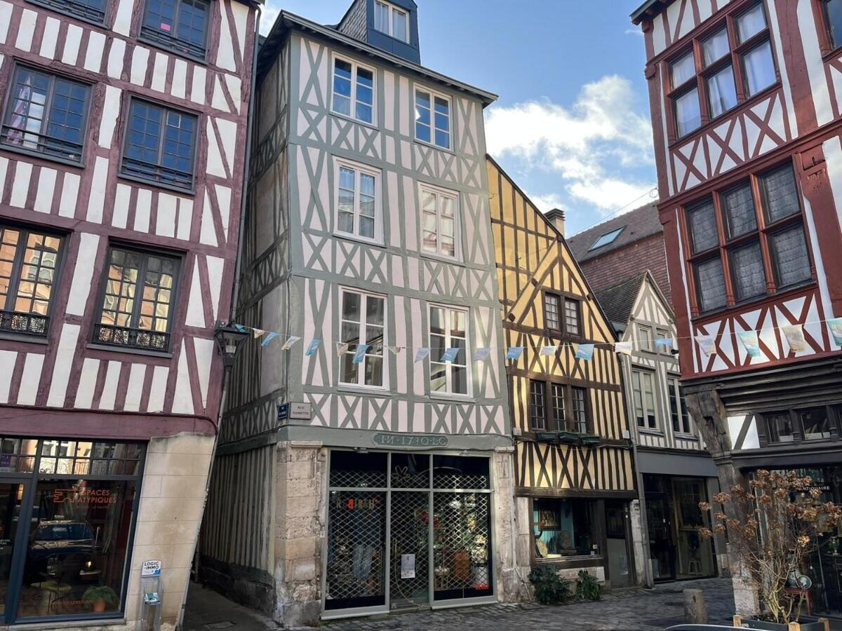 Апартаменты Le 1731, Rouen Coeur D'Histoire, Superbe Duplex Экстерьер фото