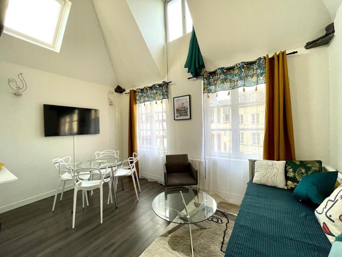 Апартаменты Le 1731, Rouen Coeur D'Histoire, Superbe Duplex Экстерьер фото