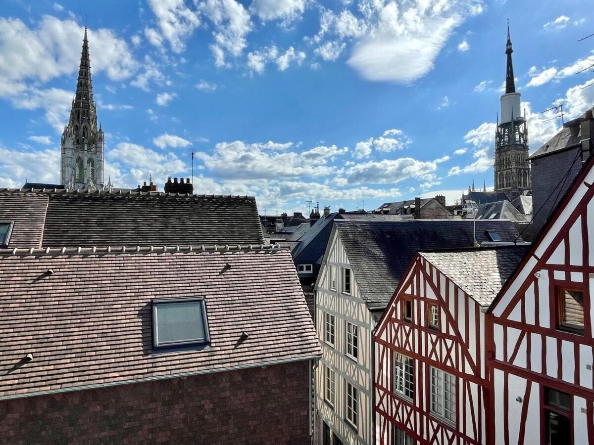 Апартаменты Le 1731, Rouen Coeur D'Histoire, Superbe Duplex Экстерьер фото